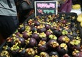 Malaysia Sabah Kota Kinabalu KK Filipino Market Night Street Market Fresh Mangosteen Tropical Fruits Queen Malay Lifestyle