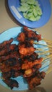 Malaysia Satay or sweet, barbequed meat