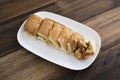 Malaysian delicacies roti john