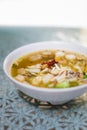 Malaysian mixed meat noodle soup