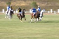 Malaysian Open Polo Action (Blurred) Royalty Free Stock Photo
