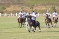 Malaysian Open Polo Action (Blurred) Royalty Free Stock Photo