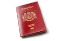 Malaysian Passport Royalty Free Stock Photo