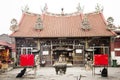 Malaysian people ritual and pay respect to god at Guanyin bodhisattva chinese temple or Kuan Im Teng