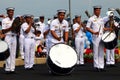 Malaysian Royal Navy Brass band aslo know as Royalty Free Stock Photo