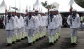 Malaysian Royal Navy TLDM military demonstration during the 85th Malaysian