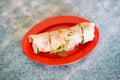 Malaysian spring roll Poh Piah Royalty Free Stock Photo