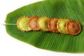 Malaysian traditional kuih pinjaram