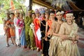 Malaysian in Traditional Wedding entire Royalty Free Stock Photo