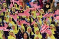 Malaysians at the recent Malaysian Independence Day celebration