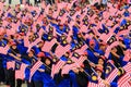 Malaysians at the recent Malaysian Independence Day celebration