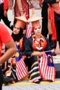 Malaysians at the recent Malaysian Independence Day celebration