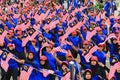 Malaysians at the recent Malaysian Independence Day celebration