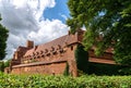 Malbork Castle, capital of the Teutonic Order in Poland Royalty Free Stock Photo