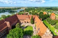 Malbork Castle, capital of the Teutonic Order in Poland Royalty Free Stock Photo