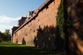 Malbork Castle is famous landmark of Poland outdoor