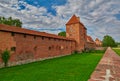 Malbork Castle of Northern Poland Royalty Free Stock Photo