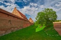 Malbork Castle of Northern Poland Royalty Free Stock Photo