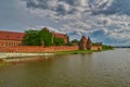 Malbork Castle of Northern Poland Royalty Free Stock Photo