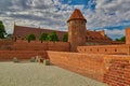 Malbork Castle of Northern Poland Royalty Free Stock Photo