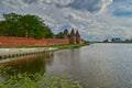 Malbork Castle of Northern Poland Royalty Free Stock Photo