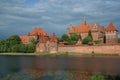 Malbork castle, Poland Royalty Free Stock Photo