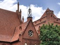 Malbork Castle (Poland),a medieval fortress Royalty Free Stock Photo