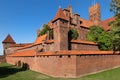 Malbork castle Royalty Free Stock Photo