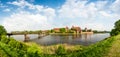 Malbork (Marienburg) Castle in Pomerania, Poland.