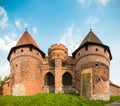 Malbork (Marienburg) Castle in Pomerania, Poland.