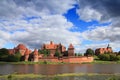 Malbork medieval castle in Poland