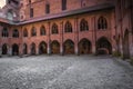 MALBORK, POLAND - 01 APRIL 2017: Picturesque scene of Malbork ca