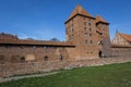 MALBORK, POLAND - 01 APRIL 2017: Picturesque scene of Malbork ca