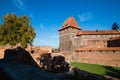 Malbork Castle is famous landmark of Poland outdoor