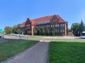 The seat of the Poviat Starosty in Malbork Royalty Free Stock Photo