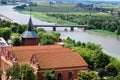 Malbork surroundings view Royalty Free Stock Photo