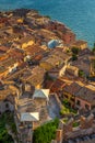 Malcesine - above old town - Garda Lake -Italy Royalty Free Stock Photo