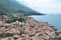 Malcesine - a beautiful town at lake Garda, Italy Royalty Free Stock Photo