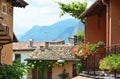 Malcesine - a beautiful town at lake Garda, Italy Royalty Free Stock Photo