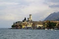 Malcesine Castle italy lake garda Royalty Free Stock Photo