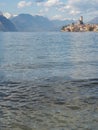 Malcesine garda lake in a beautiful day Royalty Free Stock Photo