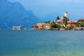 Malcesine - Garda Lake - Veneto Italy Royalty Free Stock Photo