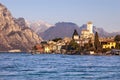 Malcesine - Garda Lake - Veneto Italy Royalty Free Stock Photo