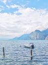 Malcesine, Italy. Malcesine on Garda lake, Italy Royalty Free Stock Photo