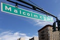 Malcolm X Blvd, Harlem Royalty Free Stock Photo