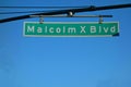 Malcolm X Boulevard Royalty Free Stock Photo