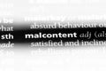 malcontent