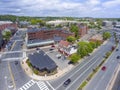 Malden city aerial view, Massachusetts, USA Royalty Free Stock Photo