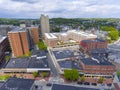 Malden city aerial view, Massachusetts, USA Royalty Free Stock Photo