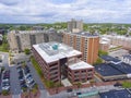 Malden city aerial view, Massachusetts, USA Royalty Free Stock Photo